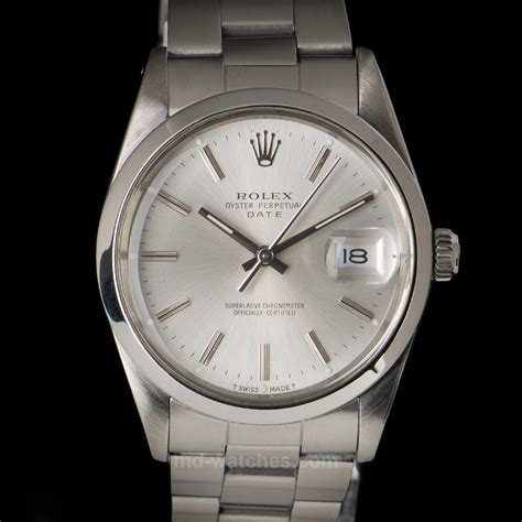 rolex 15000 dichtung|Rolex Oyster Perpetual Date 34mm 34mm 15000 Silver Dial.